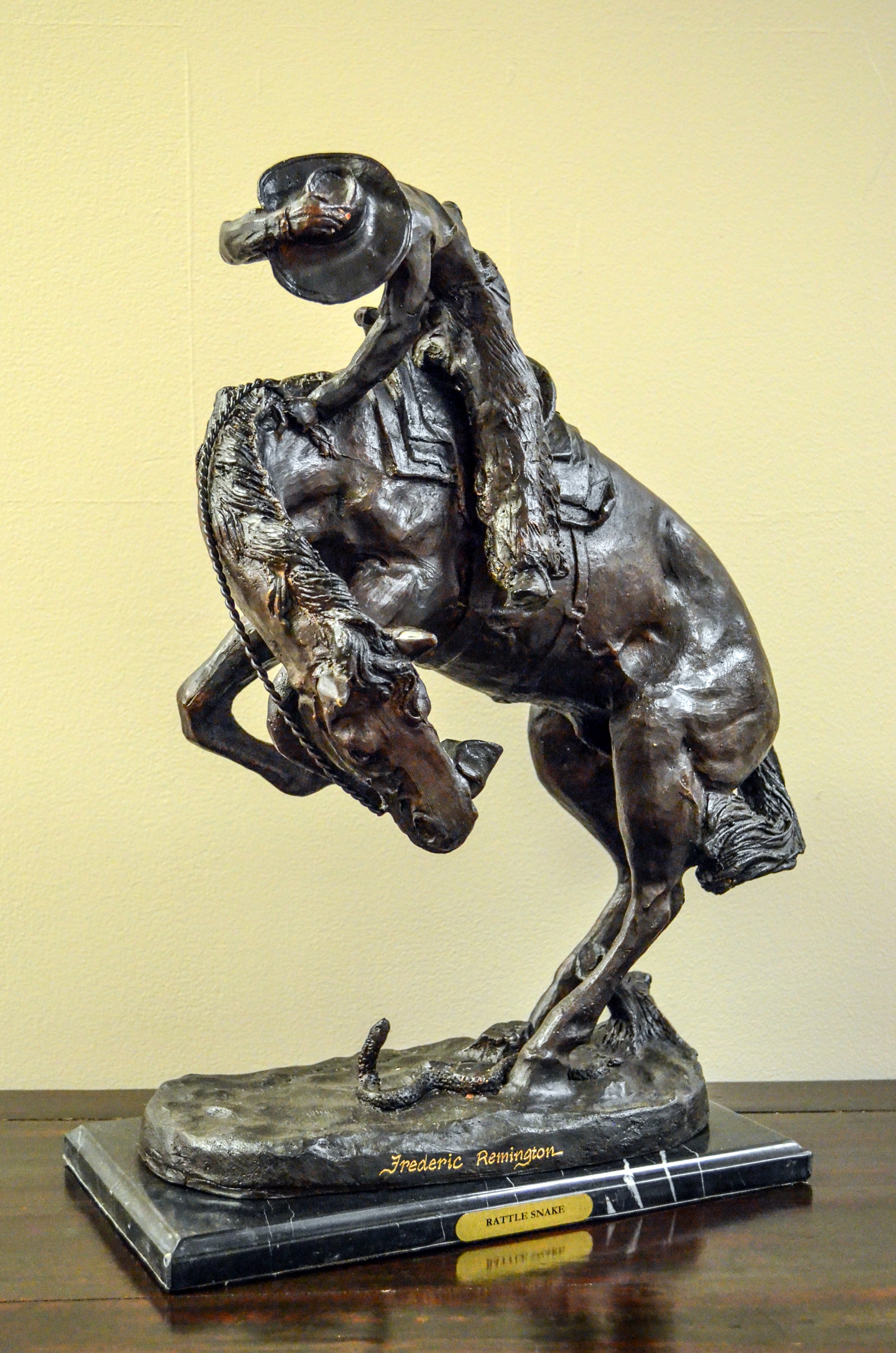Western Bronze Sculpture - Frederic Remington | Randolph Rose