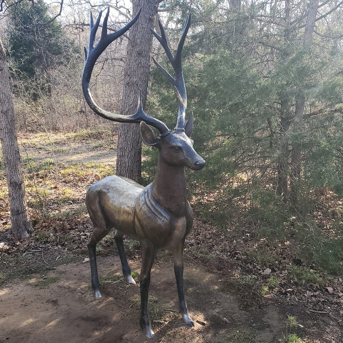 Bronze Whitetail Deer Statue | Randolph Rose Collection