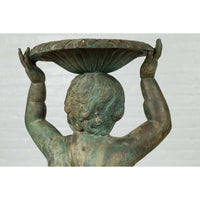Cherub and Fish Fountain
