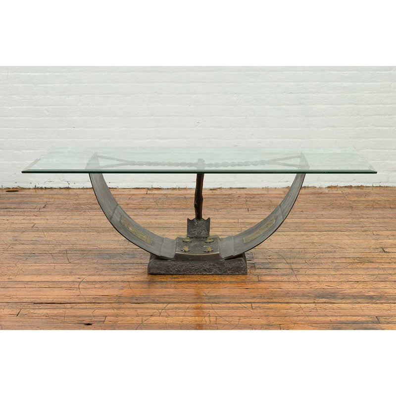 Egyptian Inspired Table Base-Custom Bronze Statues & Fountains for Sale-Randolph Rose Collection