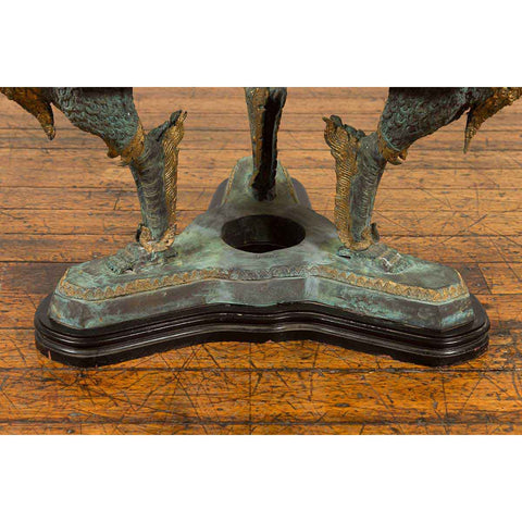 Bronze Dragon Table Sculpture