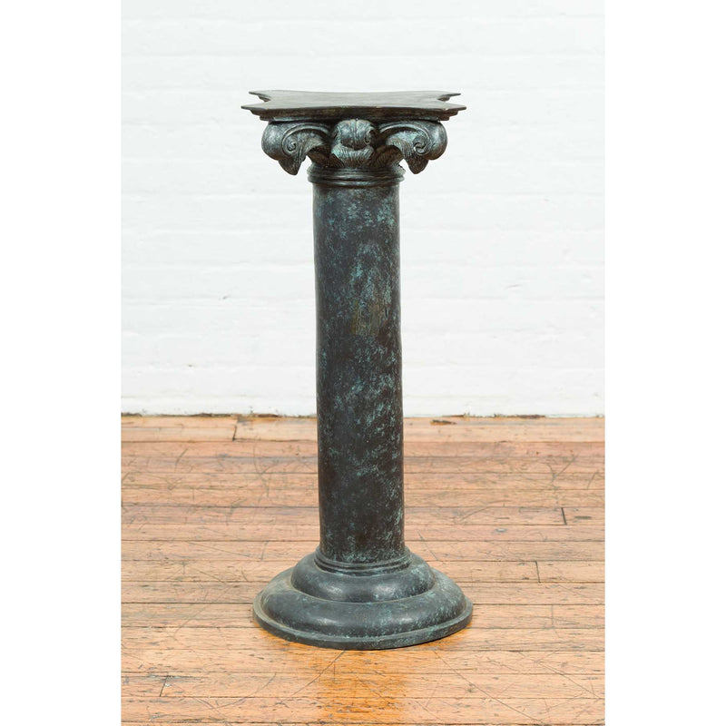 Composite Style Pedestal Base-Custom Bronze Statues & Fountains for Sale-Randolph Rose Collection