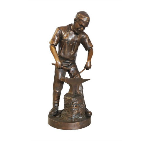 Bronze Blacksmith Statue