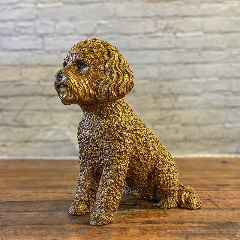 Goldendoodle-Custom Bronze Statues & Fountains for Sale-Randolph Rose Collection