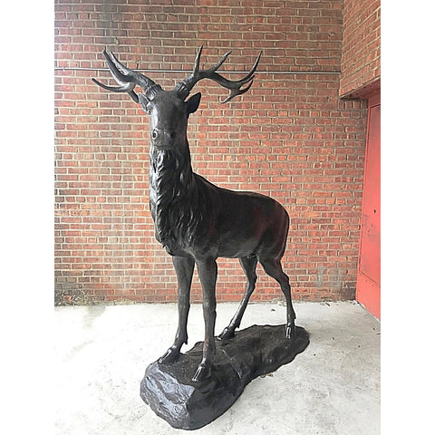 Custom Bronze Elk Statue