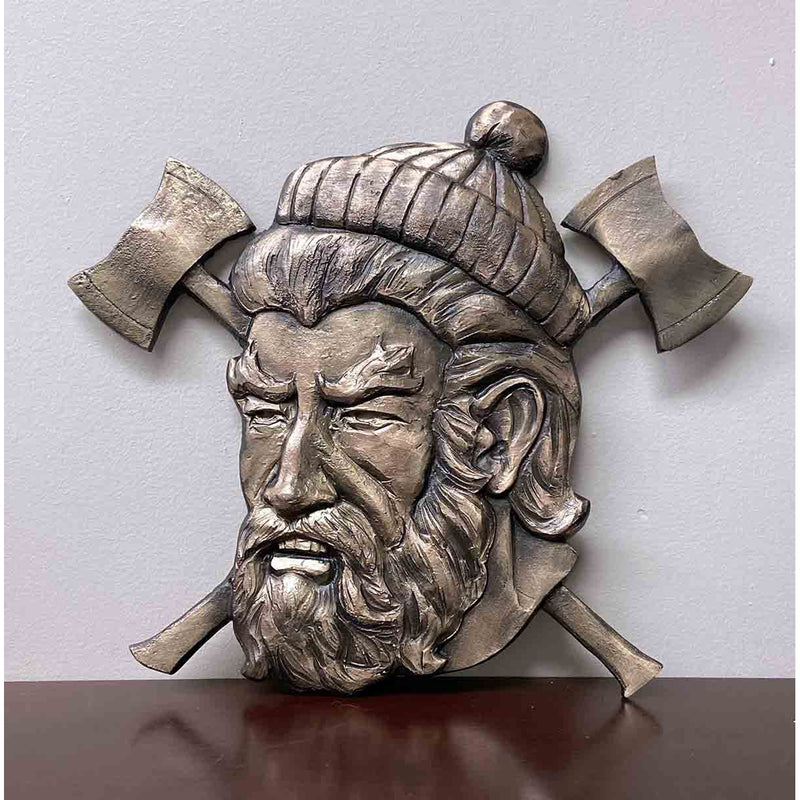 Lumberjack Face Plaque