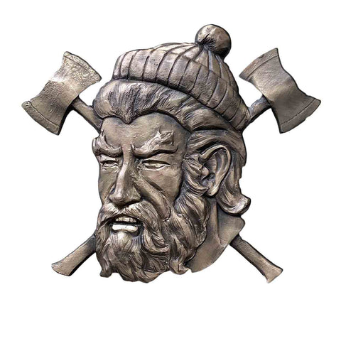 Lumberjack Face Plaque