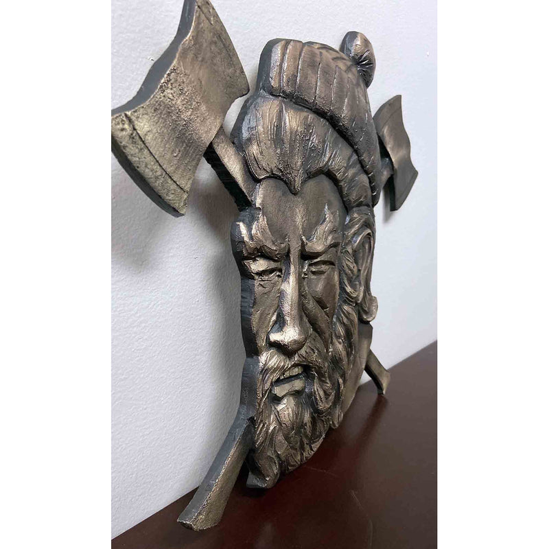 Lumberjack Face Plaque