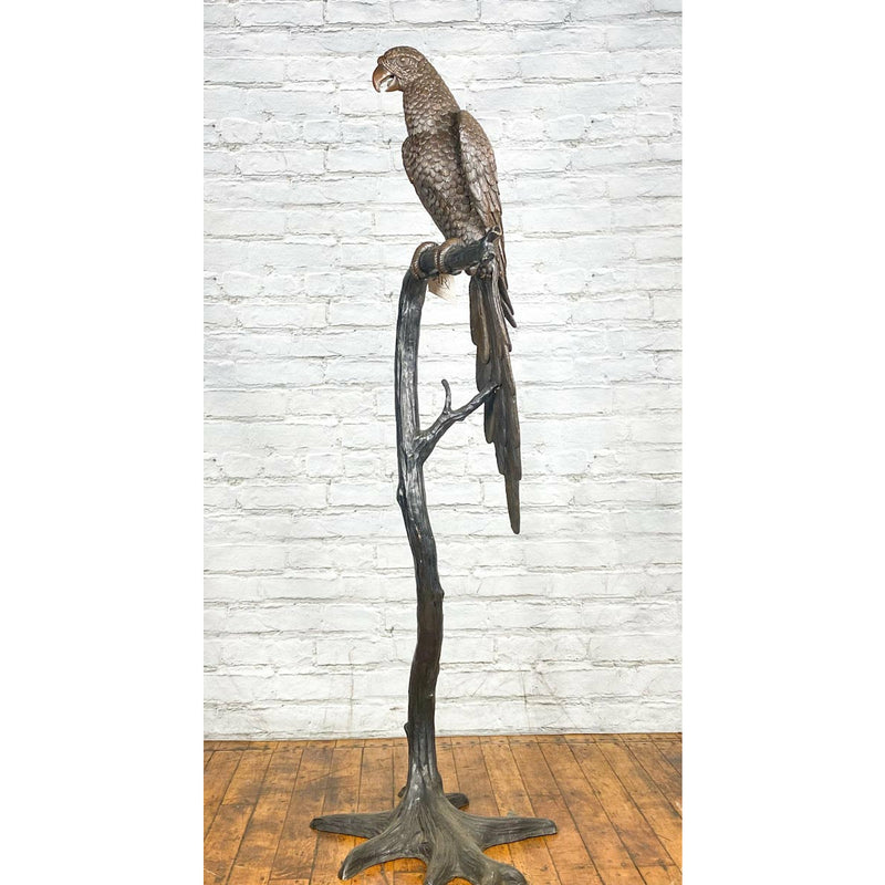 Bronze Parrot Statue | Randolph Rose Collection