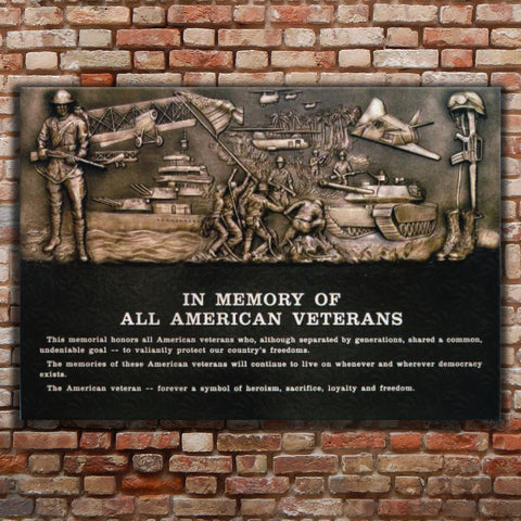 Memorial Plaque for Veterans