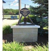College Baseball Plaque
