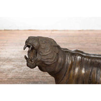 Roaring Tiger with Textured Finish