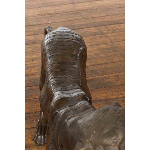 Roaring Tiger with Textured Finish