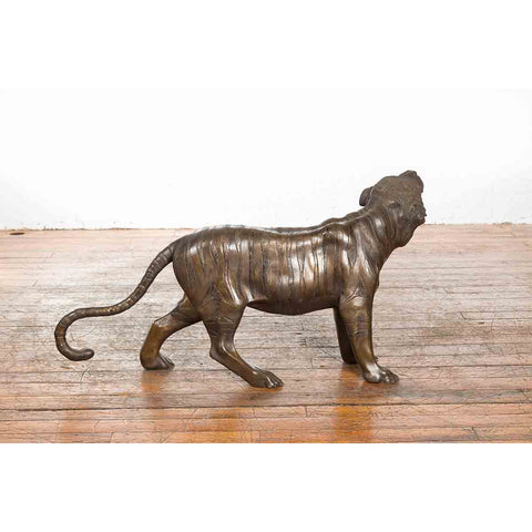 Roaring Tiger with Textured Finish