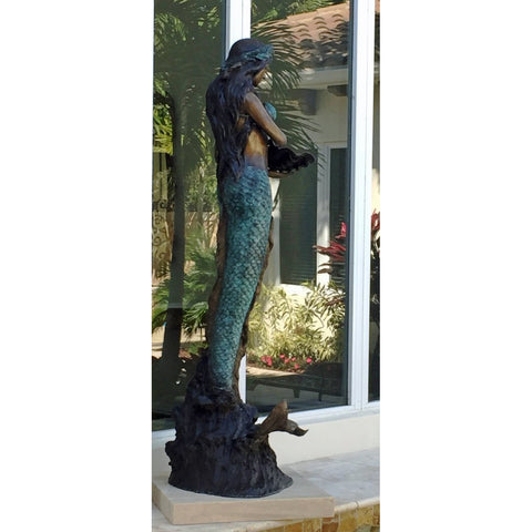 Bronze Arielle Mermaid Fountain