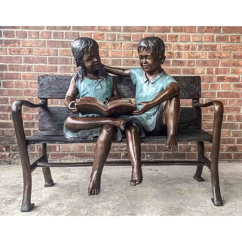 Story Time-Custom Bronze Statues & Fountains for Sale-Randolph Rose Collection