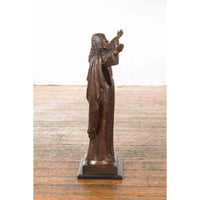Jesus with Wide Open Arms on Marble Base-Custom Bronze Statues & Fountains for Sale-Randolph Rose Collection