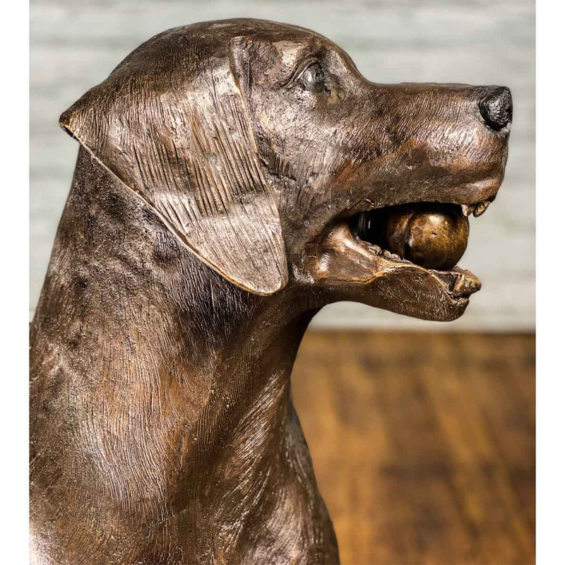 Bailey Plays Ball-Custom Bronze Statues & Fountains for Sale-Randolph Rose Collection