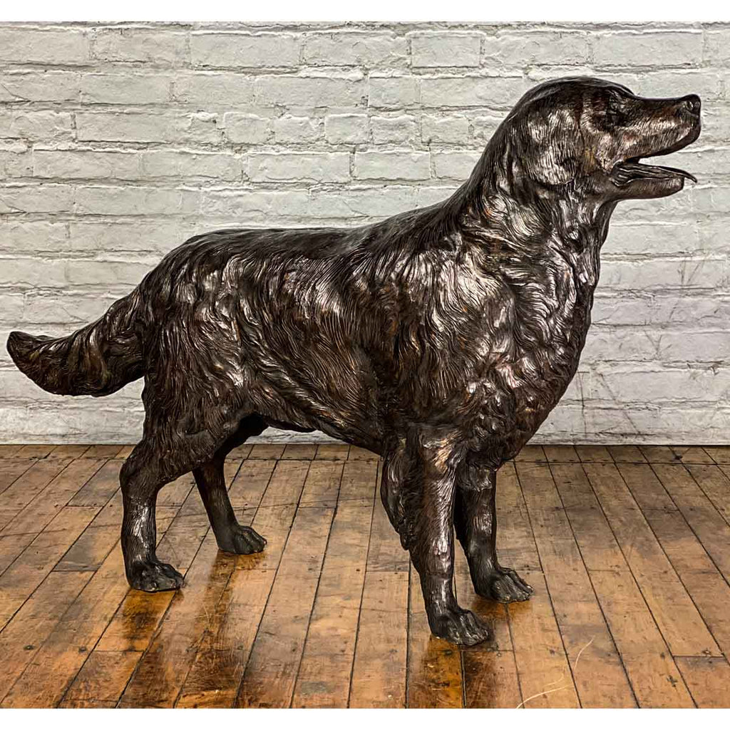 Golden Retriever-Custom Bronze Statues & Fountains for Sale-Randolph Rose Collection