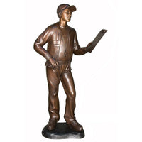 Bronze Statue of a Sports Coach 