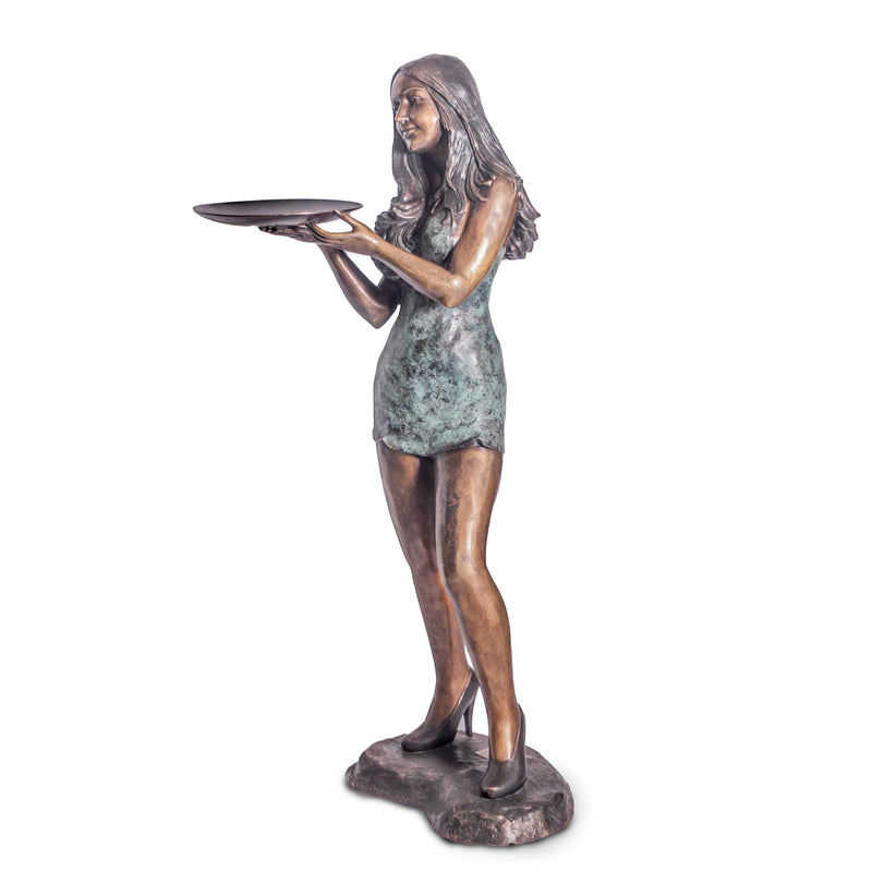 Cafe Girl-Custom Bronze Statues & Fountains for Sale-Randolph Rose Collection