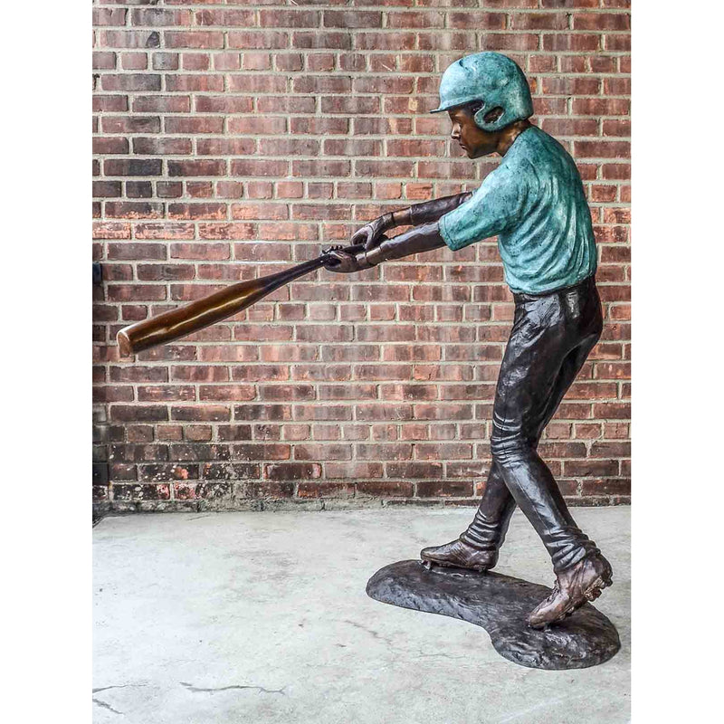 Swing for the Fences-Custom Bronze Statues & Fountains for Sale-Randolph Rose Collection