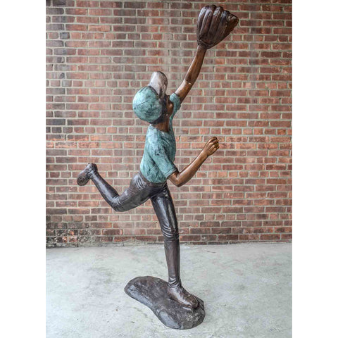 Winning Catch, Baseball Statue