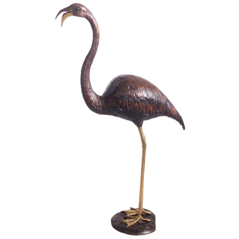 Bronze Flamingo Sculpture by Randolph Rose Collection
