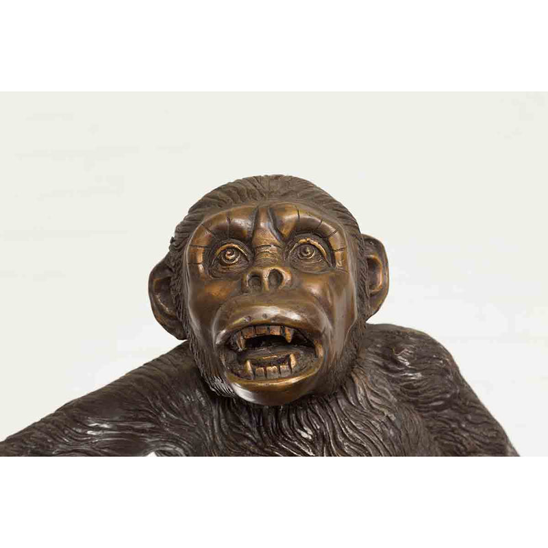 Monkey Business - Three Monkeys Sitting in a Tree-Custom Bronze Statues & Fountains for Sale-Randolph Rose Collection