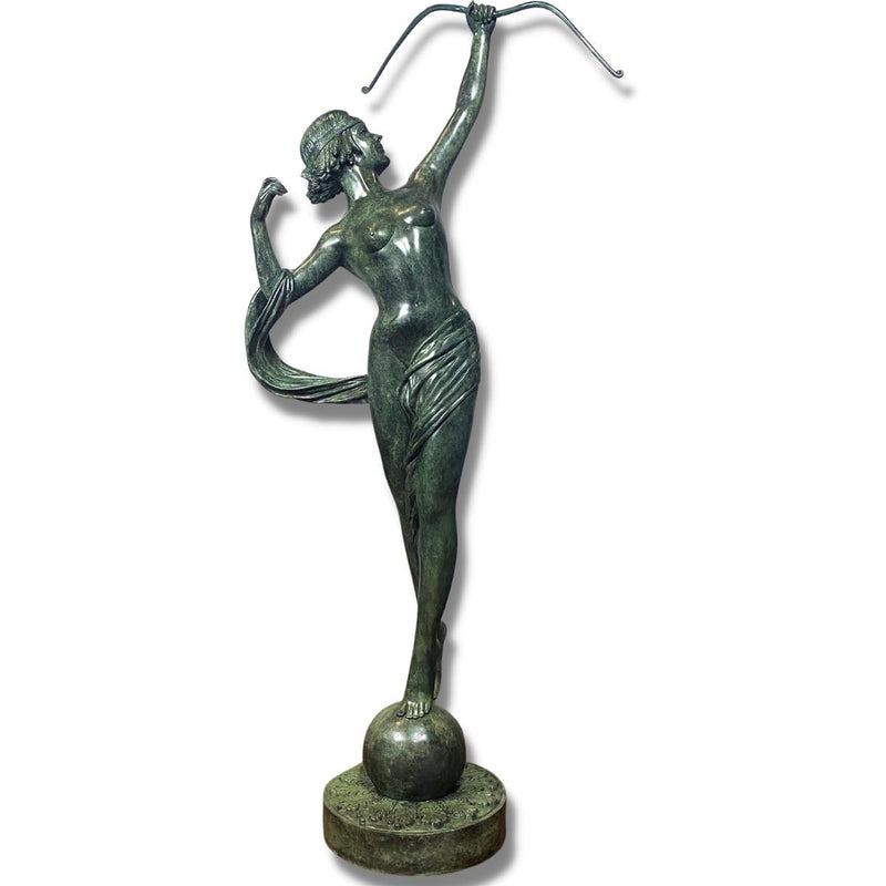 Roman Goddess Diana Bronze Statue | Randolph Rose Collection