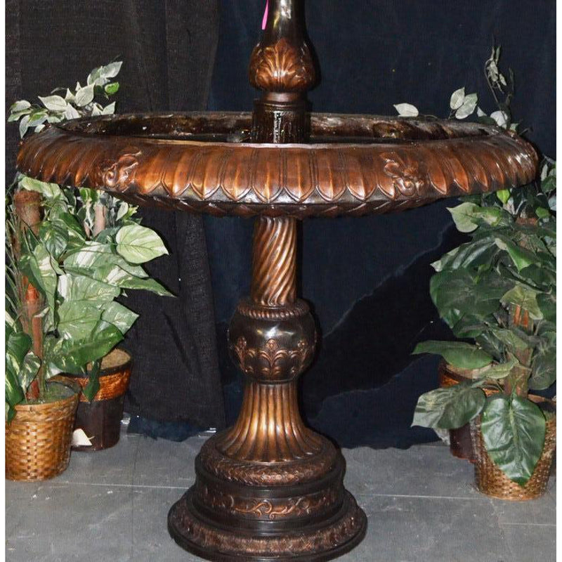 Classic Three Tier Bronze Fountain