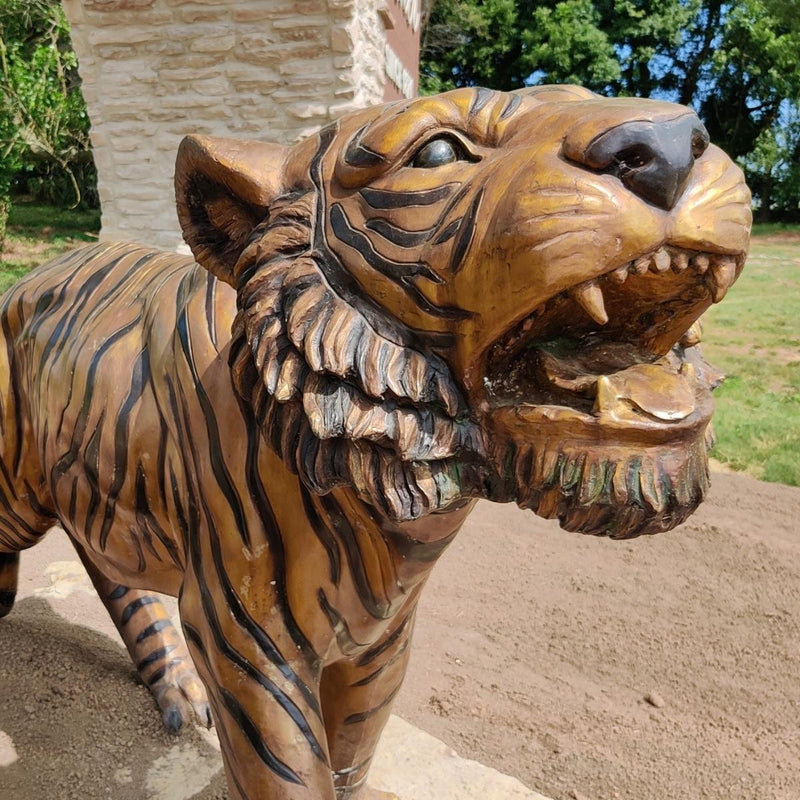 Bronze Bengal Tiger Statue-Custom Bronze Statues & Fountains for Sale-Randolph Rose Collection