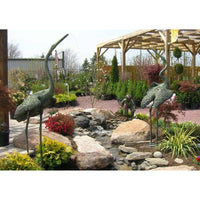 Cranes - Wings Open-Custom Bronze Statues & Fountains for Sale-Randolph Rose Collection