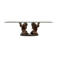 Looking to the Heavens Table Base-Custom Bronze Statues & Fountains for Sale-Randolph Rose Collection