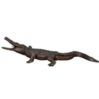 Large and Long Alligator Statue-Custom Bronze Statues & Fountains for Sale-Randolph Rose Collection