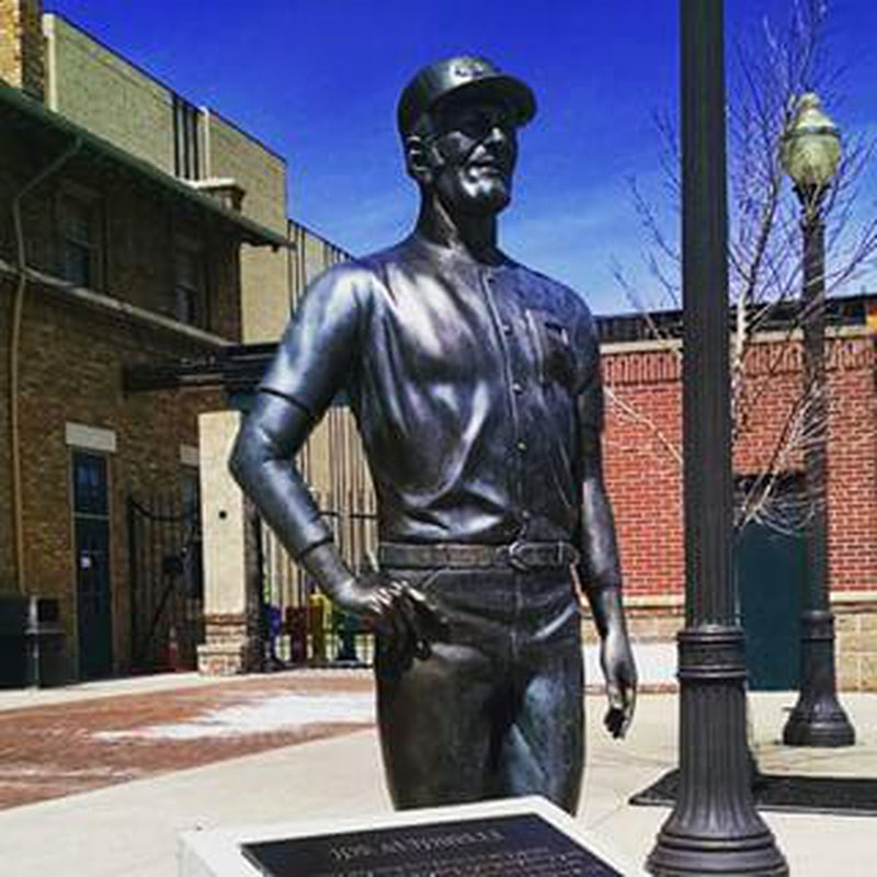 Custom Bronze Baseball Sculpture | Baseball Art | Baseball Statues Stadiums