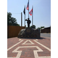 Custom Bronze Patriotic US Army Soldier Statue