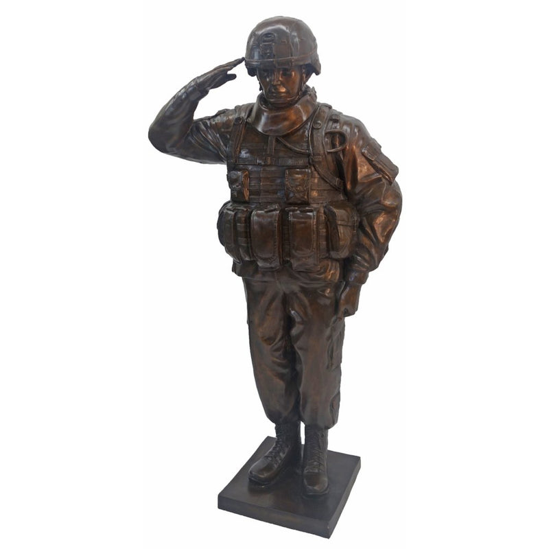 Custom Bronze U.S. Armed Forces Sculpture