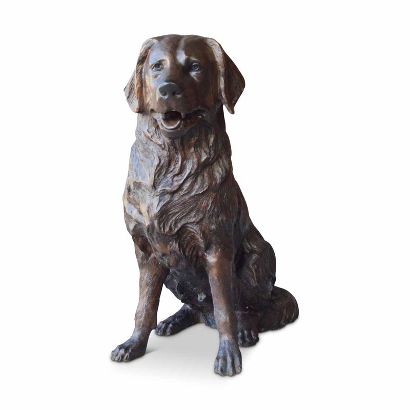 Golden Retriever Dog-Custom Bronze Statues & Fountains for Sale-Randolph Rose Collection