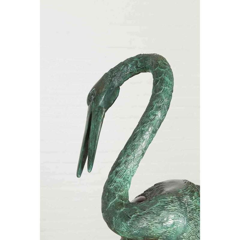 Pair of Cranes-Custom Bronze Statues & Fountains for Sale-Randolph Rose Collection