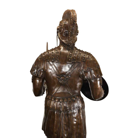 Bronze Roman Gladiator Statue