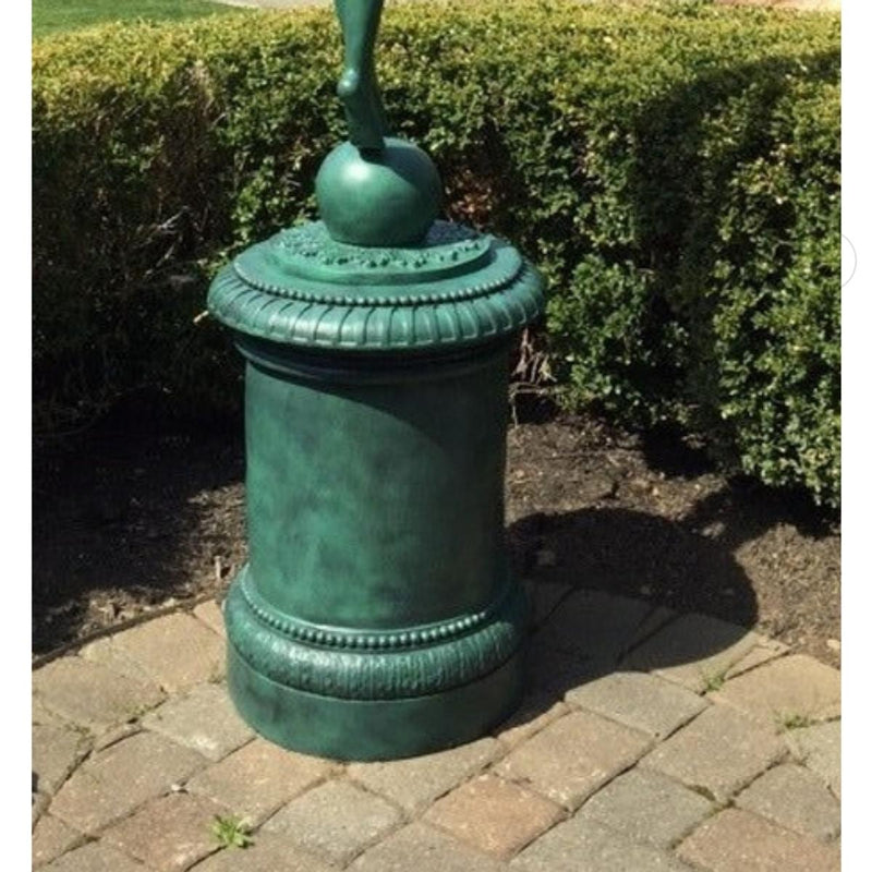 Greco-Roman Style Column Pedestal Base-Custom Bronze Statues & Fountains for Sale-Randolph Rose Collection
