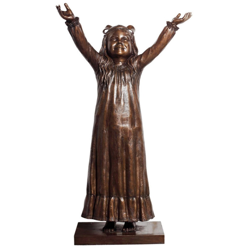 Ashley Rising From Wheelchair-Custom Bronze Statues & Fountains for Sale-Randolph Rose Collection