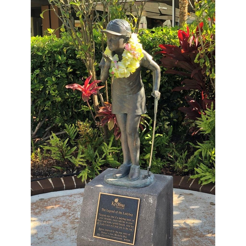 Custom Golf Statue The Legend of the Ladybug-Custom Bronze Statues & Fountains for Sale-Randolph Rose Collection