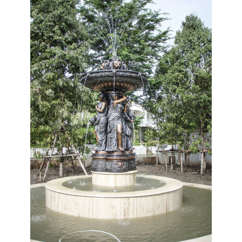 Four Seasons Lion Head Fountain