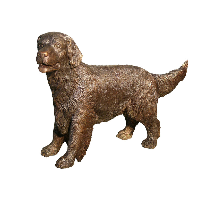 Bronze Cocker Spaniel Dog Statues | Animal Dog Sculptures
