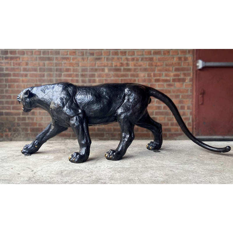 On the Prowl-Custom Bronze Statues & Fountains for Sale-Randolph Rose Collection