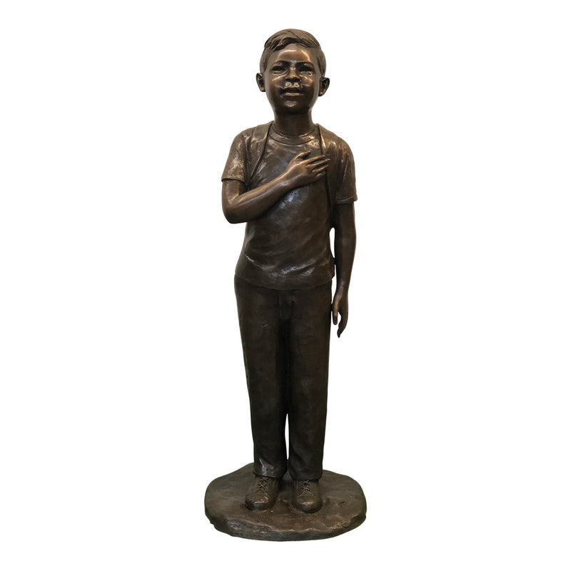 Celebrate Diversity - Pledge of Allegiance Set of Five-Custom Bronze Statues & Fountains for Sale-Randolph Rose Collection