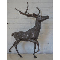 Tabletop Bronze Deer Statue