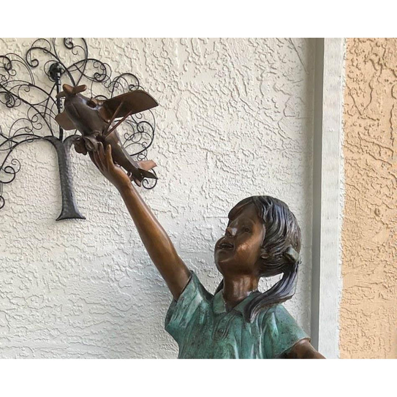 Flying Away-Custom Bronze Statues & Fountains for Sale-Randolph Rose Collection